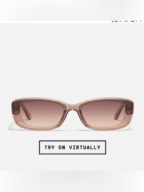 Quay Vibe Check Sunglasses Doe frame Brown Fawn lens